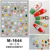 Pegatinas 5D en Relieve para Uñas Año Nuevo 2024 Dragón Chino Tótem Danza del León Fortuna Mahjong Calcomanías Adhesivas para Uñas