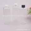Garrafa quadrada comum com tampa 300ml garrafa de Orvalho puro tampa de rosca garrafa plástica garrafa de óleo essencial garrafa de água demaquilante garrafa de limpador facial