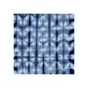 Tecido Decorativo Pendurado Estilo Tie-Dye Padrão Tingido de Azul Cenário de Criação Ambiental para Jardim de Infância Layout Tecido de Fundo para Parede de B&B Restaurante