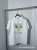 Novedades de Verano Serie Casa Unisex Casual Holgado Camisetas de Manga Corta Estilo Americano en Stock Venta al por Mayor Casual Transfronterizo