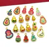 Colgante pequeño de calabaza de la fortuna esmaltada en oro tradicional estilo chino para la riqueza y la prosperidad, accesorios de joyería para pendientes y collares DIY
