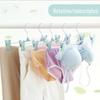 Calças de plástico antiderrapantes Clip calças sem costura Calças Rack Clip Saia Clip Underwear pendurado Roupa doméstica Cabides da loja