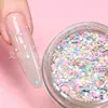 Nuevas Lentejuelas para Uñas Macaron Estrella Corazón Venta Caliente Transfronteriza Lentejuelas de Puntos de Ola Uñas Artísticas DIY Materiales para Uñas Portables