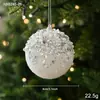 Nova corrente de contas com rebite de espuma em formato de estrela de cinco pontas de Natal, enfeites de Natal em formato de cebola e rabanete, decorações de bola de Natal para criar uma atmosfera festiva de Natal