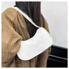 Otoño 2025 Nueva Moda Ins Jacquard Bolso Pequeño Hombro Único Cruzado Debajo del Brazo Bolso de Cadena Elegante para Mujer de Moda