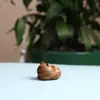 Escultura em Madeira de Pessegueiro Acessórios Fofos para Riqueza Instantânea, Acessórios de Brinquedo Cultural DIY, Contas para Pulseira, Pingente de Corda