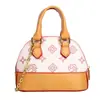 Bolsa de Mão Mini Concha Retro Transfronteiriça Nicho Alto Padrão Luxo Leve Estampa de Leopardo Moda Vintage Bolsa de Mão com Alça de Ombro Infantil