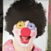 El Fabricante Suministra Pelucas, Pelucas para Festivales, Pelucas de Moda para Street Dance, Pelucas Afro de Polipropileno Negro y Extensiones de Cabello