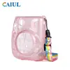 Adecuado para Polaroid Instax Mini11 Estuche de Almacenamiento Transparente Venta al por Mayor PVC con Brillo Carcasa Cubierta Protectora Anti-Rayaduras y Anti-Caídas
