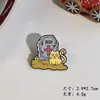 Gran Venta de Liquidación Broche de Dibujos Animados Sanrio Ballena Estrella de Mar Vida Marina Lindo Peluche Pin Decoración