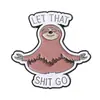 Broche de Rato Fofo Estilo Novo Transfronteiriço Criativo Desenho Animado Série Animal Engraçado Acessórios de Metal Broche Atacado