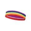 Diadema Deportiva Arcoíris para Correr al Aire Libre, Fitness, Deportes, Banda para el Cabello, Toalla, Banda para el Sudor, Diadema para Yoga, Baloncesto, Banda para el Cabello