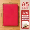 Cuaderno Espeso de Cuero A5 Encuadernado, Cuaderno de Negocios, Bloc de Notas B5, Cuaderno para Reuniones de Oficina, Personalizable con Logo