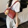 Bolso Sobaco Acolchado Bordado Súper Popular Transfronterizo para Mujer 2025 Nuevo Versátil Simple Bolso de Hombro Bolso Tote de Gran Capacidad