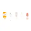 Uñas Artísticas Estilo Ballet Xiaohongshu Personalizadas Puntas de Uñas Cuadros Simples 10 Piezas Tallas Variadas Hechas a Mano Gel Uñas Portátiles