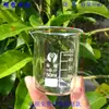 Béquer de vidro, resistente a altas temperaturas, espessado, 50ml, 100ml, 250ml, 500ml, 10000ml, para batom e equipamento de experimento químico