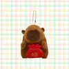 Colgante de Peluche Capibara Muñeca Capibara Juguete de Muñeca Puesto de Juguetes Regalo de Cumpleaños Muñeca Festiva Lote de Peluches