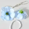 Flores Artificiales, Tocados de Flor de Gerbera, Accesorios para Pasadores, Decoración de Boda DIY Materiales Florales, Pasador Hecho a Mano Materiales de Pétalos