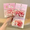Diadema Rosa Linda Gato Kt Accesorios para el Cabello Goma para Bebé No Lastima el Cabello Cintas para el Cabello de Niñas Coleta Tocado