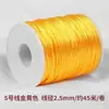 Lin 100.5m Cordón para Nudo Chino Pulsera de Hilo Rojo Tejido Materiales DIY Cuerda Dorada para la Mano Cordón para Tejido de Hilo Rojo