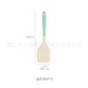 Utensílios de cozinha de silicone com tudo incluído, leite branco, 2 peças, espátula de silicone, colher de sopa, resistente a altas temperaturas, mini espátula para cozinhar e fritar