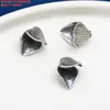 Cuentas de Melón de Plata de Ley, Cuentas de Hoja, Cuentas de Loto, Accesorios de Colgante de Cierre Ruyi, Materiales Retro Antiguos para Manualidades de Cuentas Hechas a Mano