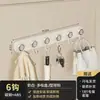 Gancho de Ventosa Baño Pared Multi-gancho Sin Taladrar Fuerte Carga Behind Door Hook Perchero Detrás de la Puerta Estante de Almacenamiento