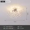 Suministro Exclusivo Transfronterizo de Luces para Dormitorio: Lámpara de Techo Creativa Romántica de Diente de León para Sala de Estar, Cristal Simple para Dormitorio Principal, Luciérnaga Fuegos Artificiales