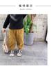 Pantalones para Niñas 2024 Otoño/Invierno Nuevo Estilo Pantalones Casuales Elegantes para Niños Forrados de Felpa Pantalones de Moda Sueltos que Combinan con Todo Ropa Exterior