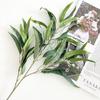 Simulación Hoja de Dinero Hoja Larga de Eucalipto Hoja de Eucalipto Hoja de Ginkgo Accesorios a Juego para Mesa de Comedor en Casa Accesorios Florales