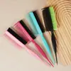 Pente de estilizar dupla face pente para desfiar pente para trajes de noite pente alisador pente de limpeza pente para coque pente para dar volume pente de estilizar pente de dentes finos