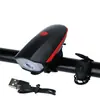7588 Luz de Buzina Multifuncional para Bicicleta, Farol para Bicicleta Infantil, Bicicleta de Montanha, Bicicleta de Estrada, Luz para Ciclismo, Equipamento de Ciclismo