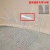 Gaiola Grande para Coelho Gaiola de Coelho Gaiola de Criação de Coelho com Orelha Gaiola para Galinha Gaiola para Pombo Gaiola de Arame Galvanizado Gaiola Simples de Transporte