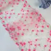 Ribete de Encaje Bordado Floral de Malla en Stock del Fabricante para Lencería, Sujetadores, Accesorios de Encaje Hechos a Mano DIY Lolita