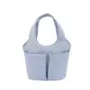 Bolso tote liso, simple y casual, colección de verano 2026, versátil con múltiples bolsillos, gran capacidad, adecuado para ir al trabajo
