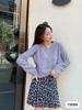 Cardigan Feminino Estilo Coreano de Outono e Inverno Estilo Japonês Suéter Suave com Decote em V Roupa Exterior Manga Longa ins Cardigan da Moda Top