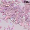 Peças de concha de abalone natural ultra-finas coloridas de alta qualidade para atacado para decorações de nail art DIY feitas à mão peças de madrepérola com inlay