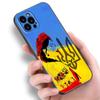 Para iPhone15 comercio exterior nuevo funda de teléfono chica bandera de Ucrania