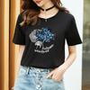 Camiseta Blanca de Manga Corta para Mujer, Moda de Nicho de Verano, Estilo Coreano, Talla Grande, Corte Holgado, Adelgazante, Top Versátil, Estilo Simple