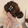 Lindo Pasador de Cabello de Sal Marina y Coco para Mujer, Nuevo Clip Lateral de Mechas de Gama Alta 2026, Hermoso Pasador Pequeño para Cabello Suelto
