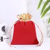 Forro para Joyero, Bolsa para Empaquetar Joyas, Organizador de Viaje, Bolsa para Guardar Collares, Anillos, Pulseras, Bolsa de Terciopelo con Cordón para Joyería