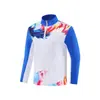 Jersey deportivo de baloncesto con estampado de cuerpo completo, chaqueta de manga larga sublimada, chaqueta deportiva casual para correr al aire libre, personalizable