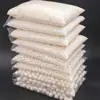 Atacado Branco Puro Furo Reto ABS Imitação de Pérola Contas Soltas DIY Pulseira Colar Artesanal Acessórios Contas Soltas por Peso