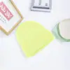 Chapéu de pele de melão curto transfronteiriço chapéu de cúpula tricotado chapéu de melancia chapéu de lã sem caroço chapéu de gorro de lingote quente no outono e inverno