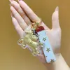 Colgante Creativo de Oro Puro 999 para Teléfono Móvil, Llavero para Bolso, Adorno con Cordón de Cuero, Regalo para Novia, Año del Caballo