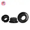 Tuerca de Brida Negra de Acero Inoxidable 304 M3-M16 Galvanizado Negro Tuerca de Brida Hexagonal de Bloqueo Tapa de Tornillo