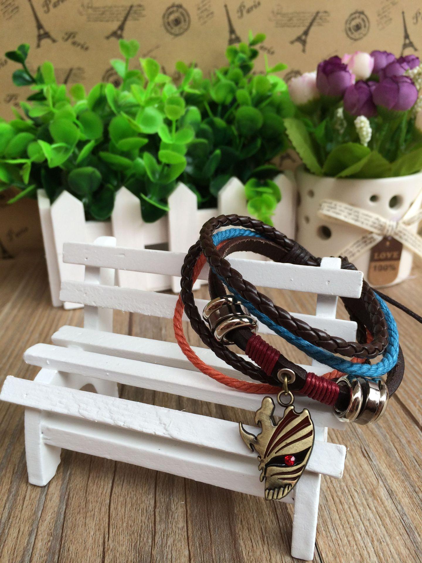 死神破面真皮手链