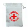 Kit de Recuperación de Resaca de Lino Transfronterizo Bolsa con Cordón para Fiesta Única