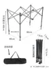 Accesorios para Soportes de Patas de Mesa Plegable para Camping al Aire Libre Fijación Patas de Mesa Enrollables Espesadas Patas de Mesa con Altura Ajustable Elevación Reunión Telescópica