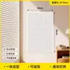 El tablero perforado de metal engrosado de IKEA se puede fijar magnéticamente a la pared, sirviendo como un estante de almacenamiento sin borde y se puede fijar magnéticamente